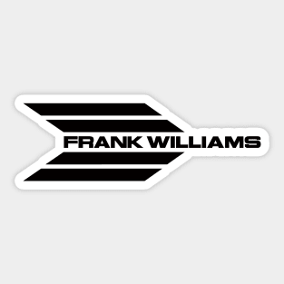 Frank Williams Racing 1969-70 team logo (no address) - black Sticker